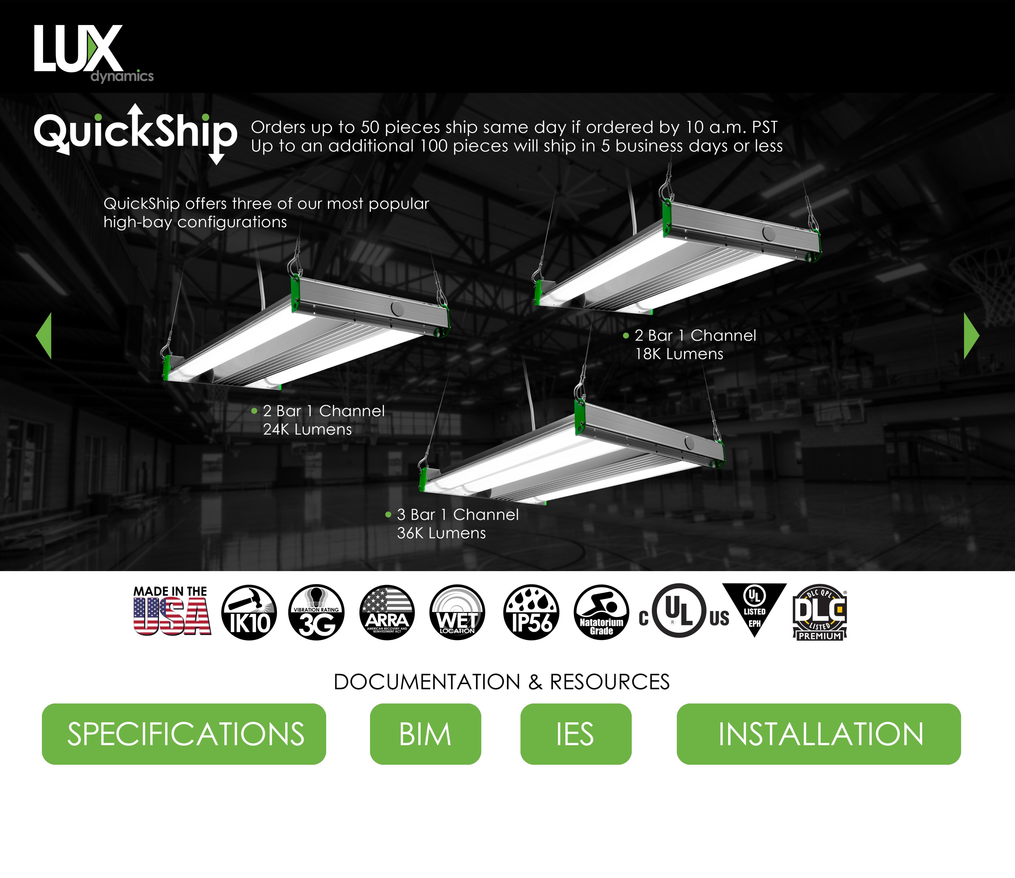 Lux 2024 dynamics lighting