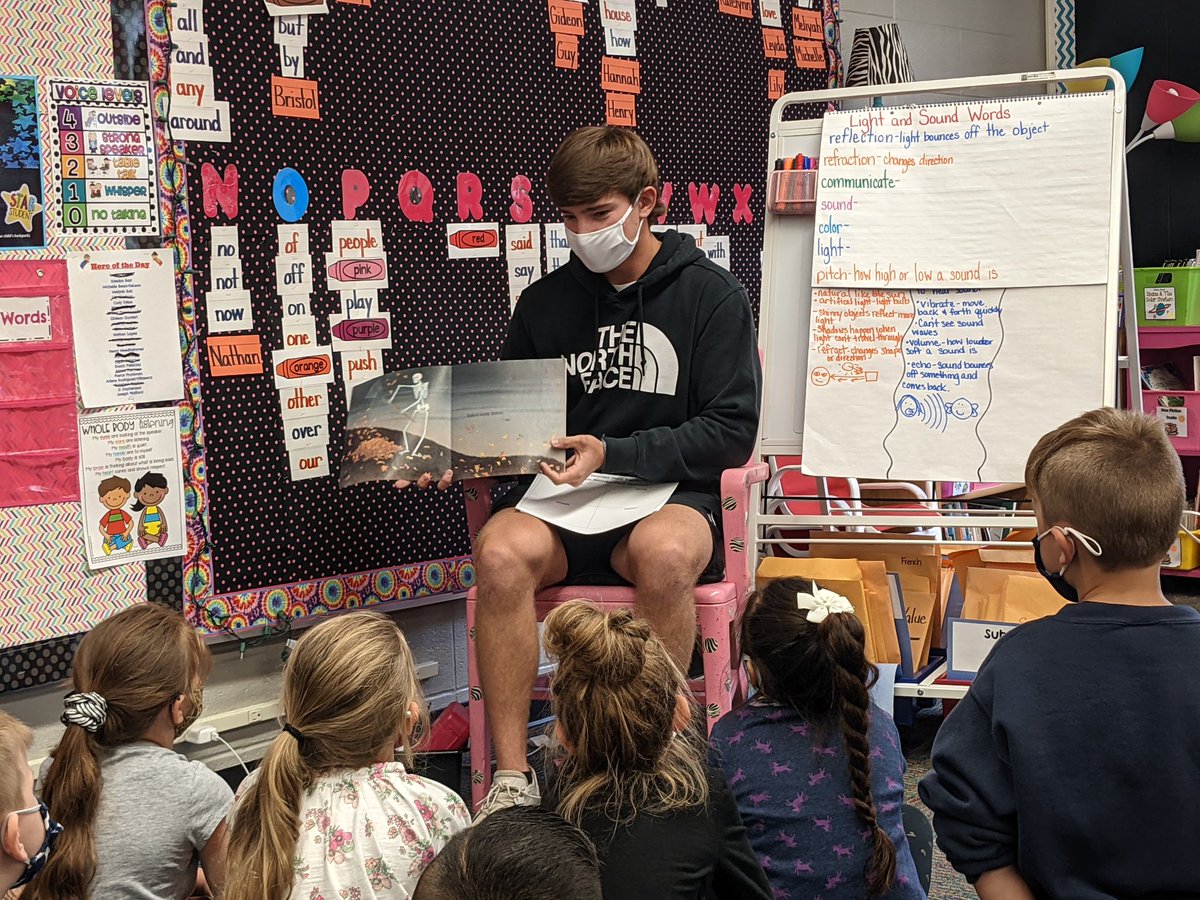 LPS_EIP's tweet photo. Mr. Parker shared Skeleton Hiccups with his first graders @MHPatriot. They were experts at analyzing the story elements! #ThisIsEIP https://t.co/Yi3EPhlr7t