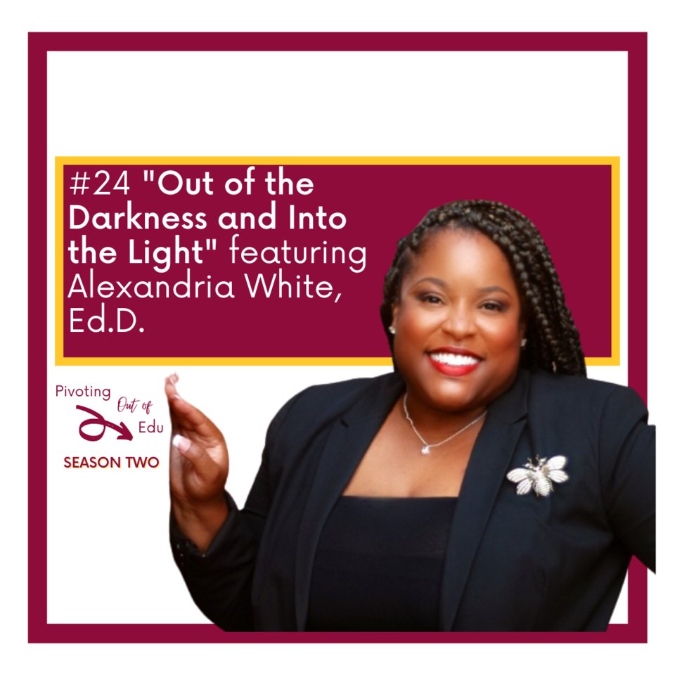 This week, Tom talks with Dr. Alexandria White about her experiences during the pandemic that led to her finding “the light” in her career. We are confident you will love this episode!  Dr. White’s story is very powerful!

Listen here --> tinyurl.com/pivotingawhite