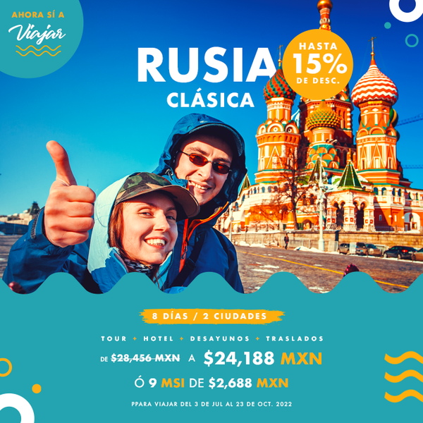mundo_joven's tweet photo. ¡Ya están aquí las 🔥PROMOS🔥 de nuestro #OutletDeViajes🤯 para que , viaje a Europea, Ciudades imperiales, España o Rusia.🤩
💥Promoción válida del 18 al 31 de Oct. de 2021.
📅Reserva: https://t.co/dtlROMxQMh
☎️Llámanos: 55 54 828282 https://t.co/mpvk53ZRB1