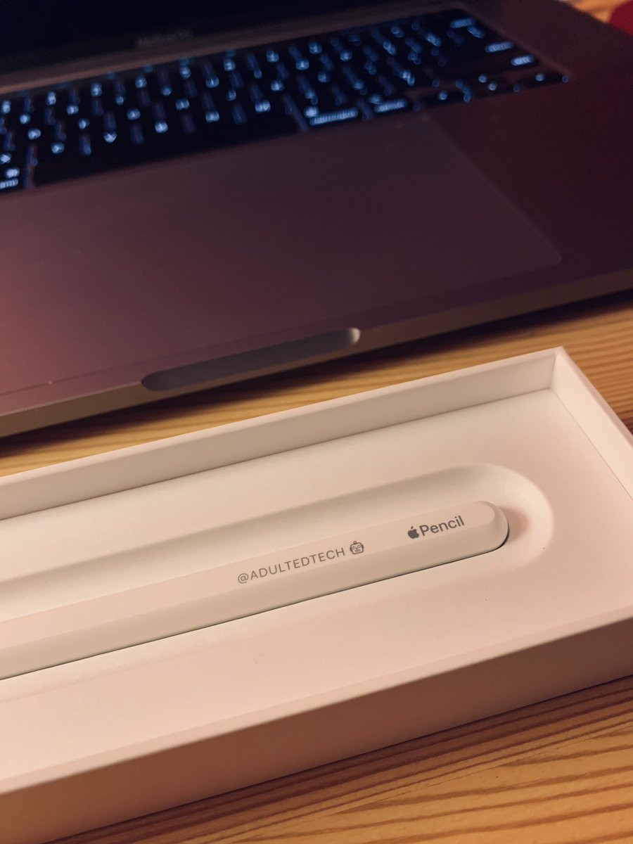 AdultEdTech's tweet photo. New toy arrived today! Iβve never been a note taker but with lots of reading and writing ahead of me, I think itβs time to embrace emerging technology to help me get the most out of my efforts! πβοΈπ€ #ApplePencil #iOS15 #iPadPro #AdultEDU #EdTech #AdultEdTech #AcademicChatter https://t.co/uu68ChAqbg