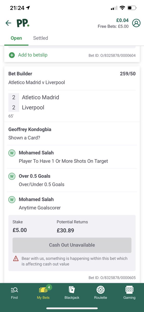 glitterluna6's tweet photo. @theoshaw90 @AndyRobsonTips Mines gone as a free bet? Will it change https://t.co/HoETp0IGys