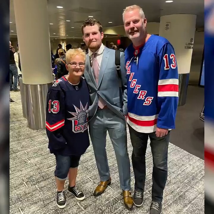 New York Rangers on X: Alexis Lafrenière: Homecoming King. 👑   / X