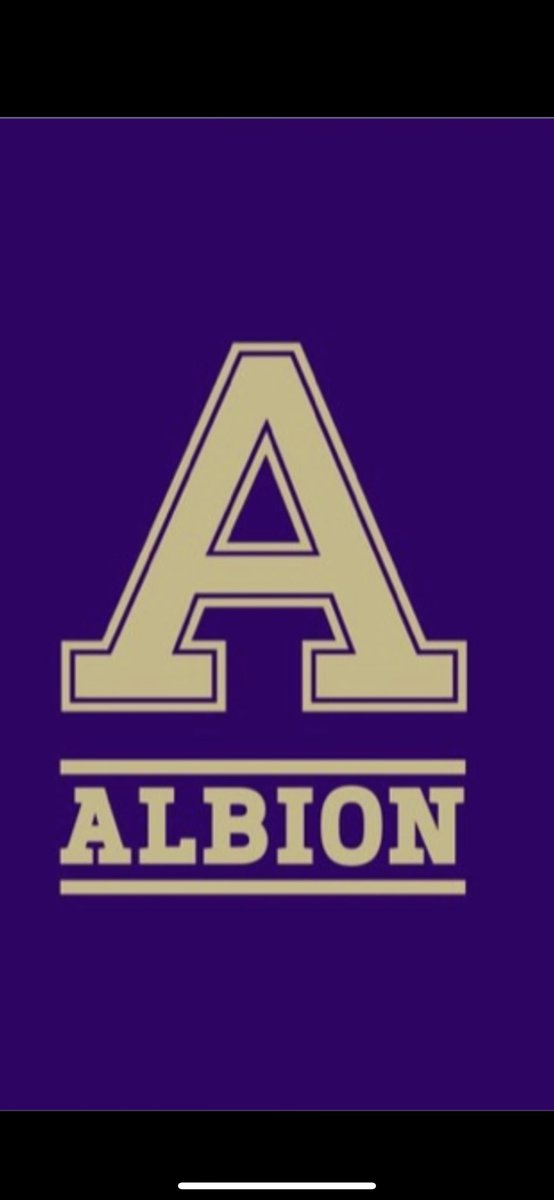 I would like to thank Coach May and Coach Frisbee for a great visit and offering me to play at Albion College🙏🏽