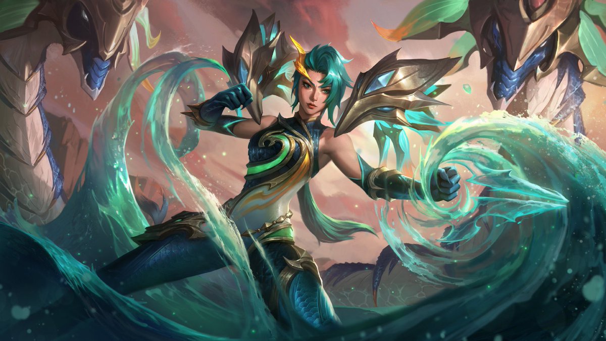 JustJydn's tweet photo. DRAGON SKIN GIVEAWAY 🐉🐲🌊
1 WINNER PICKS EITHER LAGOON DRAGON KAISA OR TRANQUILITY DRAGON KARMA.
RT + FOLLOW TO ENTER
Ends Oct 21st + ANY REGION! GLHF. https://t.co/zHUXjTOrOc