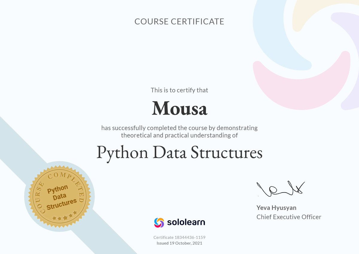 akeshma's tweet photo. #sololearn #programinglovers @PrograminLovers
Python Data Structure https://t.co/soQYgrOWnJ