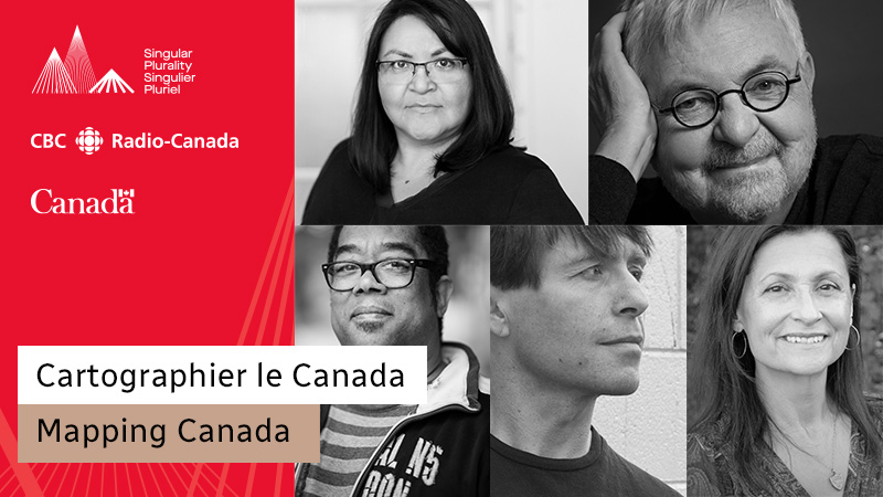 CdnHeritage's tweet photo. Prominent Canadian writers grapple with the question ‘what is home’.
Watch “Mapping Canada’, with André Alexis, Diane Carmel Léger, Michael Crummey, Eden Robinson and Michel Tremblay: https://t.co/oWW8YIvFDV
#CanLit #CanadaFBM2021 @CFbm2021
@CBCRadioCanada
@CanadaCouncil https://t.co/g0J4ssS8S4