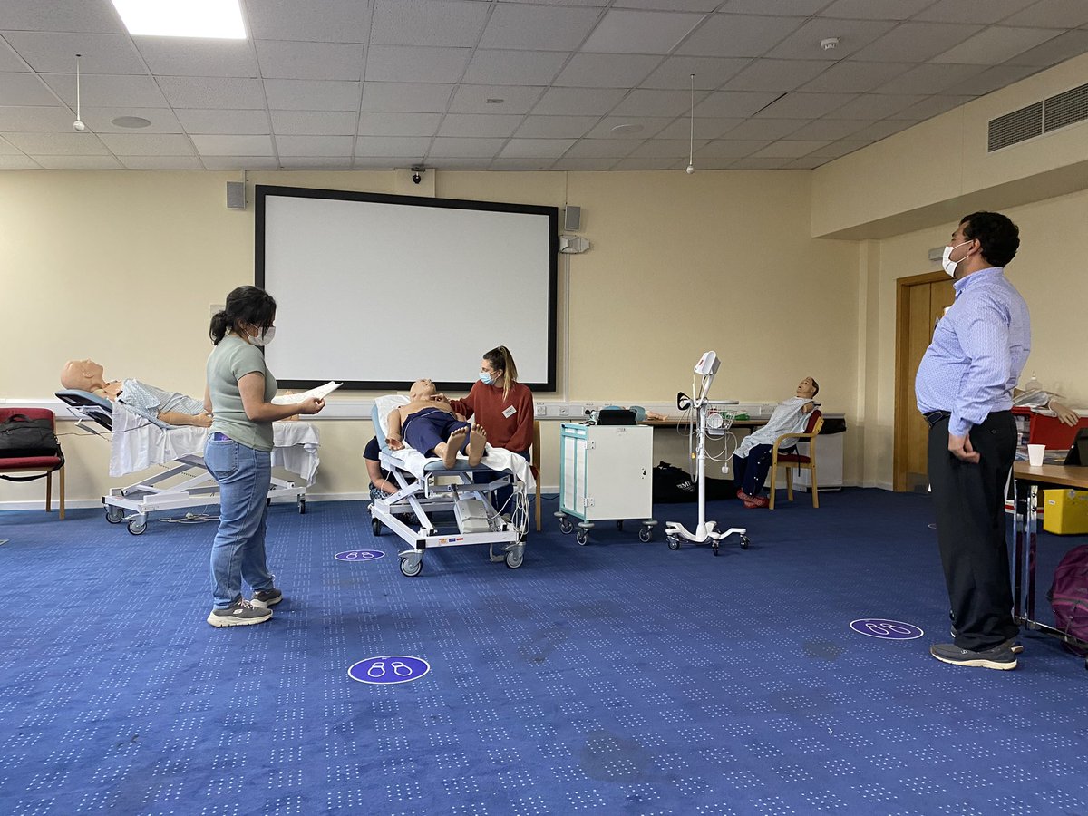 Another successful simulation educators training day today. Lots of engagement, learning and multi professional networking. Spreading the sim culture across <a href="/royalhospital/">Chesterfield Royal Hospital NHS FT</a> #gettingbetteratgettingbetter <a href="/crhcceteam/">@CRHcceteam</a> @GemmaCort