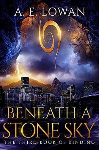 #Indieverse News Alert—Looking for a #greatread?! Here’s an exciting #newrelease from Author A.E. Lowan! Order “Beneath a Stone Sky: The Third Book of Binding—A #DarkHorror #Fantasy—now at amazon.com/gp/product/B09… #ReadingCommunity #MustRead #ParanormalFantasy #UrbanFantasy