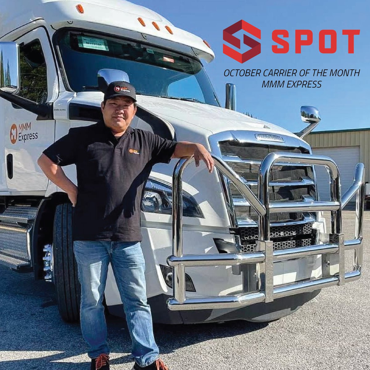 SpotFreight's tweet photo. Each month we feature one of carriers in our monthly blog. October’s Carrier of the Month is MMM Express! Click on the link to read more: https://t.co/J1h7Czhebp
-
#MonthlyBlog #CarrierOfTheMonth #SpotFreight #NewBlogPost https://t.co/5JG81m1vJ3