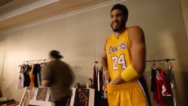 tatum wearing a lakers jersey｜TikTok Search