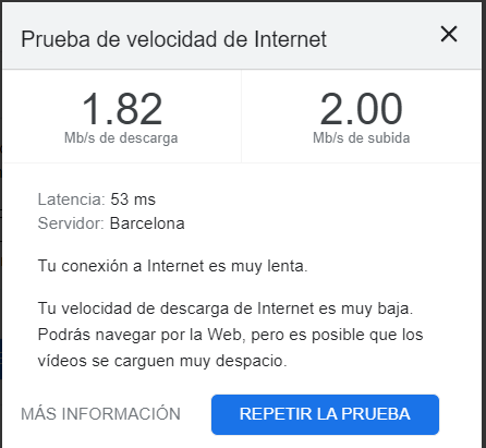 ValmontWindgate's tweet photo. @ovh_support_es @yoigo Hola @google, os menciono para ver si @yoigo nos confirma si es que limita la velocidad de descarga a 200Kb/s a los usuarios de sus supuestos datos ilimitados, o si es que vuestro test de velocidad está roto, que igual es culpa vuestra. Ya nos diréis. https://t.co/2xMaruMvnA