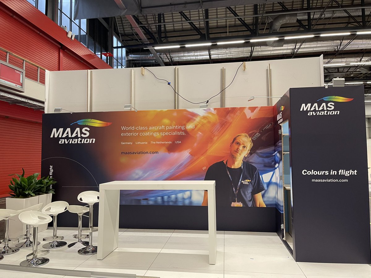 posimdesign's tweet photo. Another great couple of days building at @AvWeekEvents #saywellinternational #massaviation @GTENGINESERVICE @proptec https://t.co/ZfhdzD7BMM