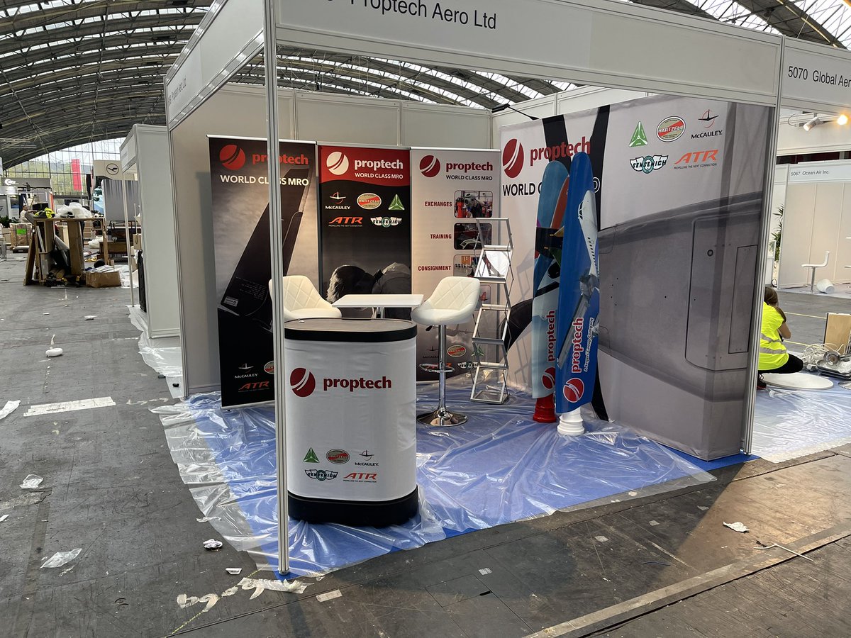posimdesign's tweet photo. Another great couple of days building at @AvWeekEvents #saywellinternational #massaviation @GTENGINESERVICE @proptec https://t.co/ZfhdzD7BMM