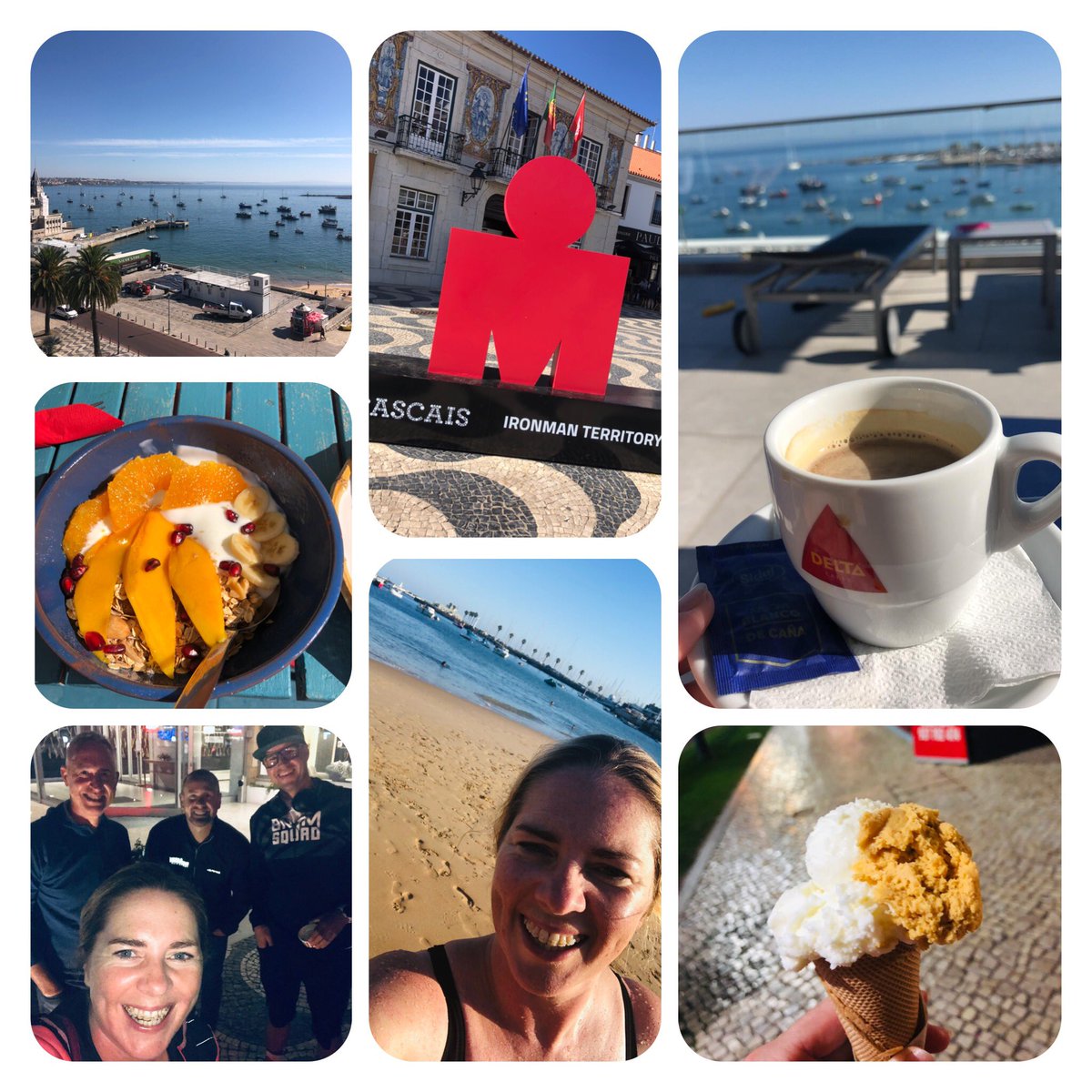 JoanneMurphy_'s tweet photo. Very chilled first day in Portugal, still trying to catch up on sleep &amp; recover from the weekend at Mondello24 Cycle 😊

After getting some work done in the early afternoon, this evening was mostly spent enjoying the sun,food, sea &amp; good company! 

🏊🏻‍♀️🚴🏻‍♀️🏃‍♀️☀️

#Announcingadventures https://t.co/DLhH4Re9BA