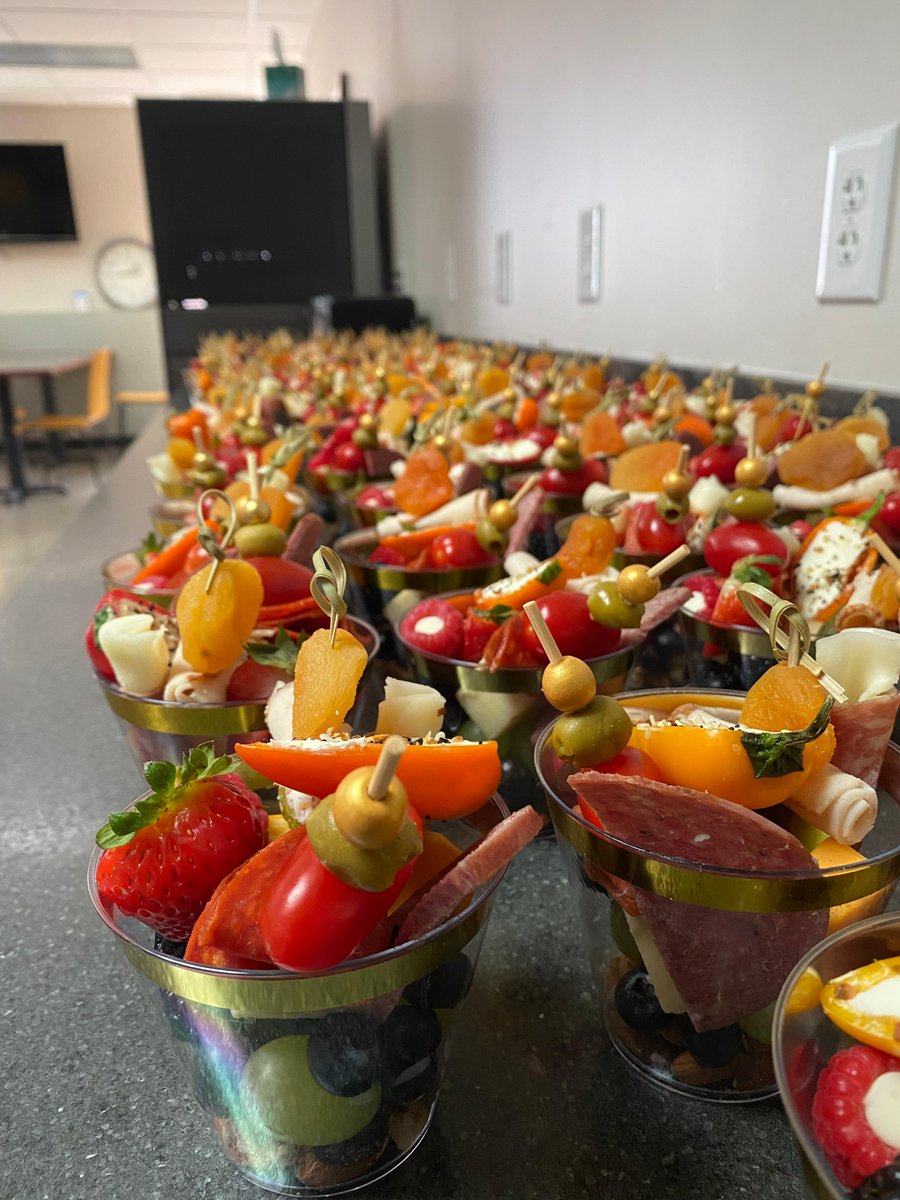 Thanks  CL Creations for dropping off these awesome charcuterie cups for our employee snack this afternoon! Everyone loved how fresh everything tasted and the creativity in the design. We hope everyone has a great rest of the week!

  #EmployeeAppreciation #EmployeeBenefits