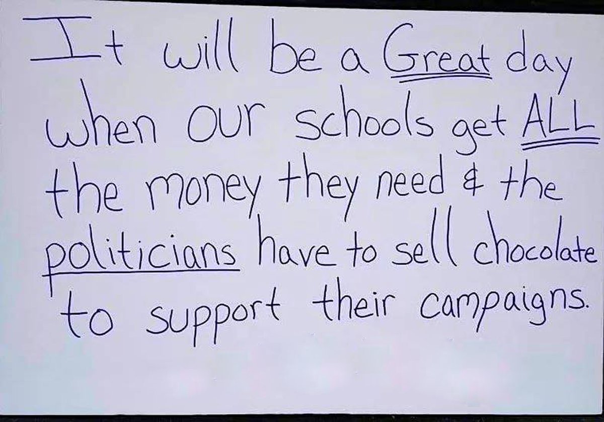 I wouldn't trust chocolate from a politician...