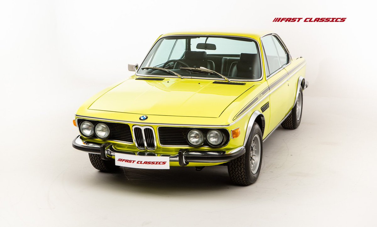 FastClassics's tweet photo. The vibrant shade of Golf Yellow perfectly suits the stunning shape of this homologation special https://t.co/KJ8yjKAv1f #BMWCSL #CSL30 https://t.co/8qBFF9CjoO