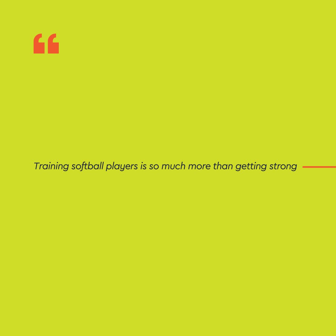 DrivelineSB's tweet photo. Training is so much more than just getting stronger 🤯
🗣Swipe to read the quote of the week from our Director of Strength & Conditioning, @karlisewell_
#s2breakingthrough #quote #inspiration #softballdevelopment #strength #conditioning #performance #empowerwomen https://t.co/hlaHB5zxqJ