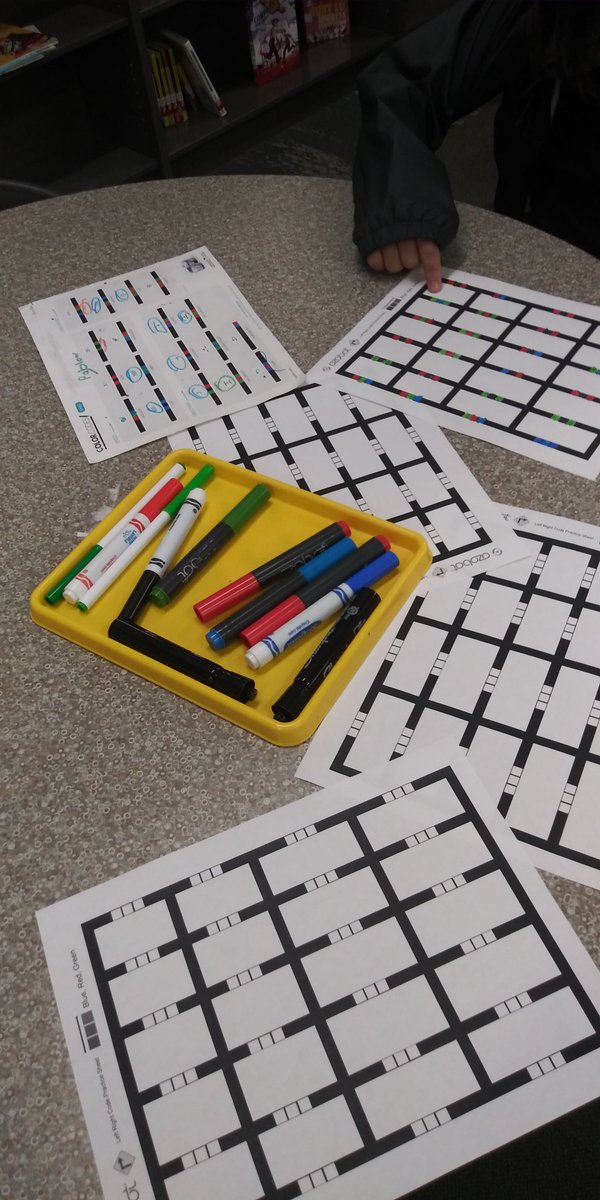 Mrs_Wood_Reads's tweet photo. Part1 students learning the fun of coding @Ozobot #makerspace #codingisfun https://t.co/yCJa11p9L2