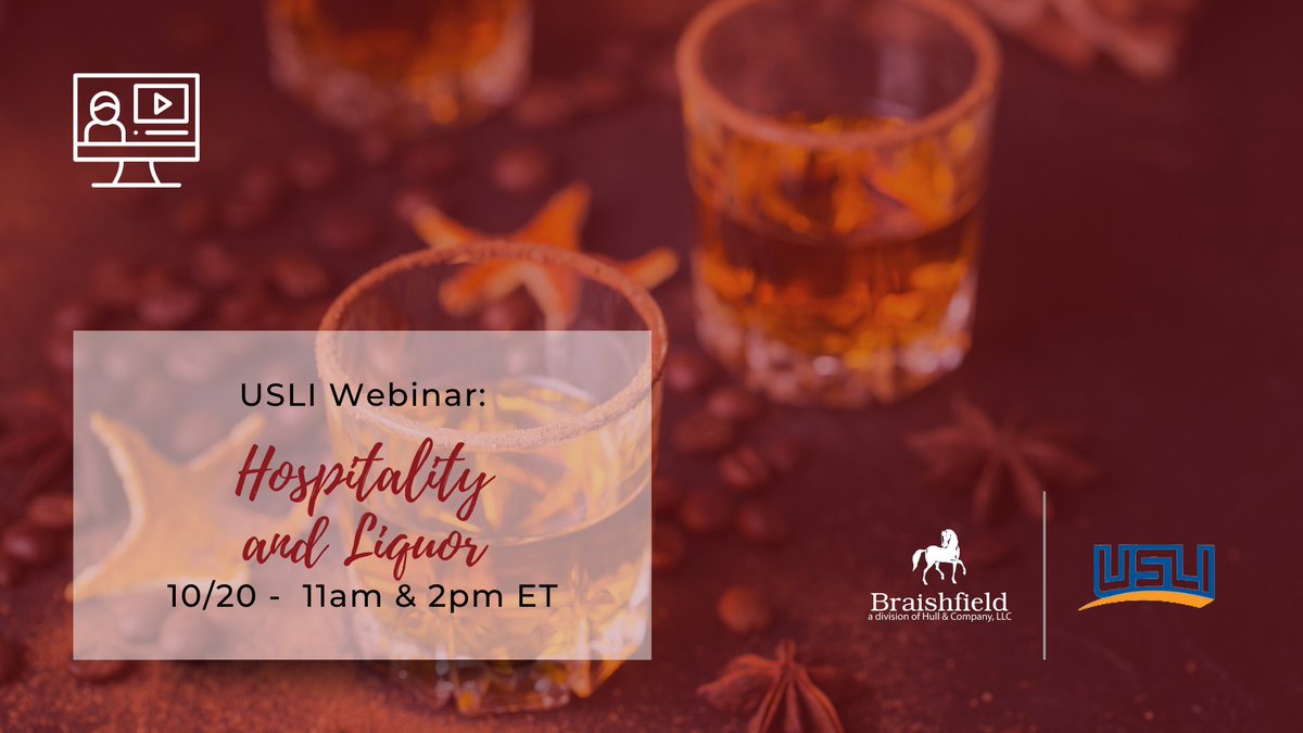 braishfield's tweet photo. Catch our next #WebinarWednesday tomorrow at 11am and 2pm ET - we'll be joined by #USLI to discuss their Hospitality and Liquor products. 🍾 Be sure to sign up!
https://t.co/OO26FeSq3q

#Braishfield #Hospitality #LiquorLiability https://t.co/VXT3tk3Z5X