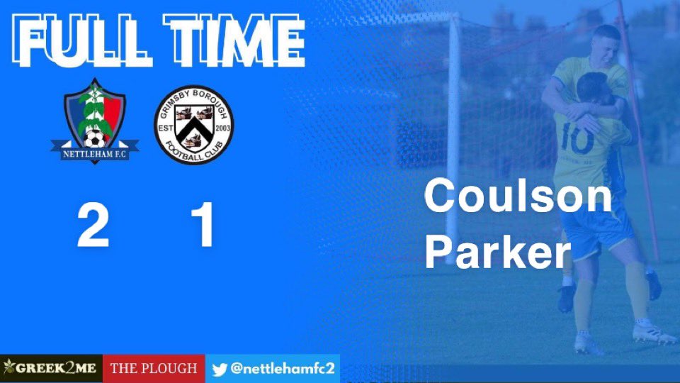 FT and the Nettles progress after a dominant display against <a href="/Grimsby_BoroRes/">Grimsby Borough Reserves</a>, goals from <a href="/jamiecoulson9/">jamie coulson</a> and <a href="/tomp_10/">Tom Parker</a> #UTH