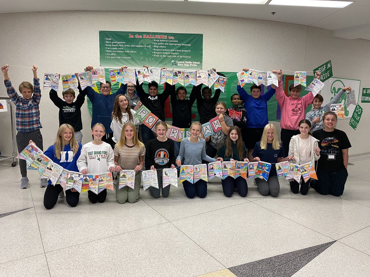 EGFAdamsApples's tweet photo. Poetry Slam Research Project! Learning about famous poets. #EGFpride #egfcms #cmspride #studyallknight https://t.co/wUUInWolDy