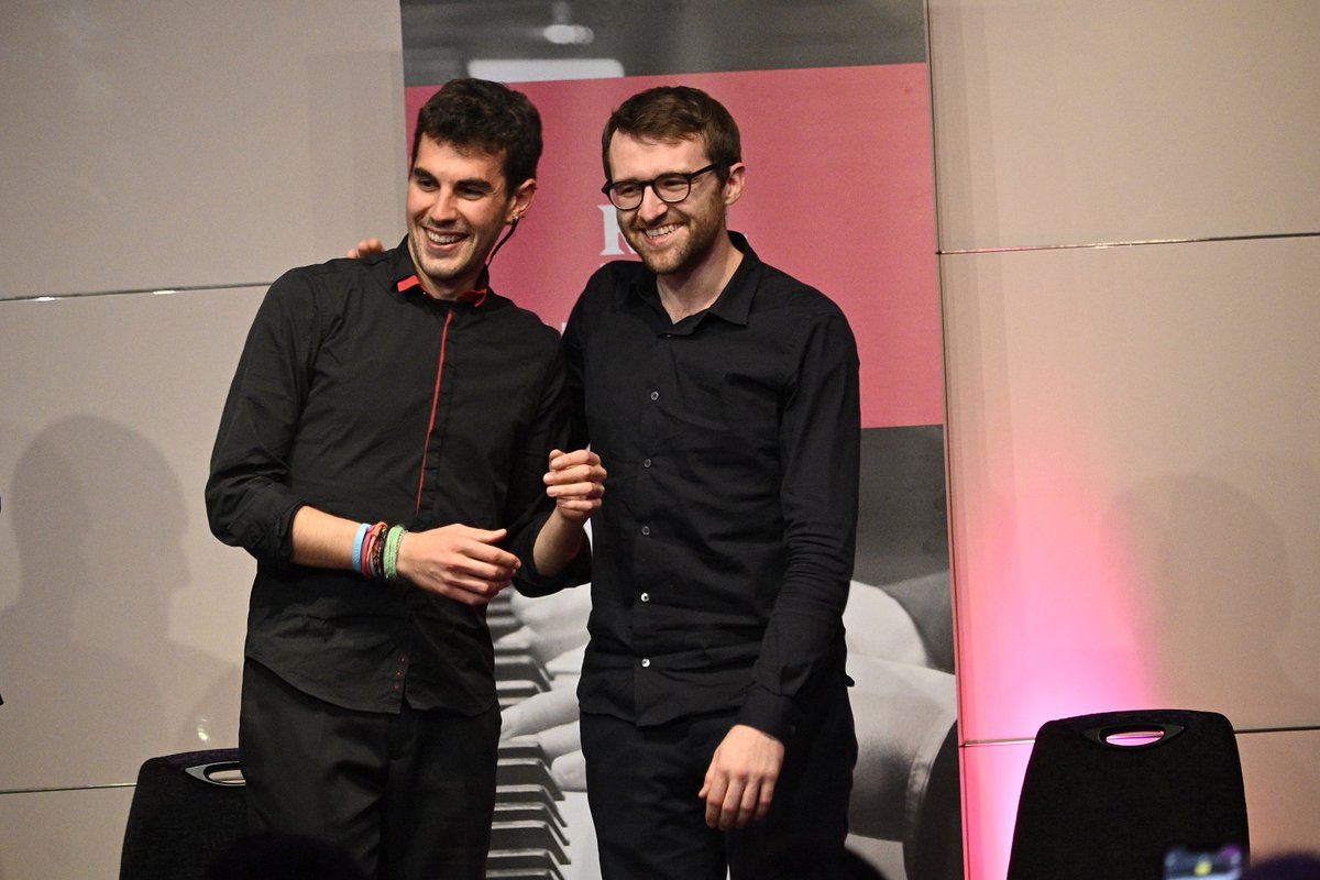 rosl1910's tweet image. A big congratulations to the Mikeleiz-Zucchi Duo, who take home this evening&apos;s #ROSLAMC Mixed Ensembles Prize and £10,000. Read all about the evening here:

bit.ly/3BZcBKL

@DavidZucchi