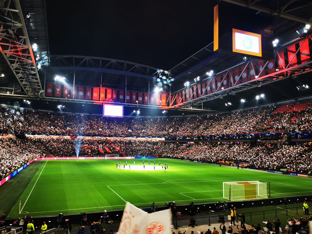 Johan Cruijff ArenA on X: 𝘼𝙟𝙖𝙭 𝙭 𝘾𝙝𝙖𝙢𝙥𝙞𝙤𝙣𝙨 𝙇𝙚𝙖𝙜𝙪𝙚 =  🔥🔥🔥 #UCL #ajador  / X