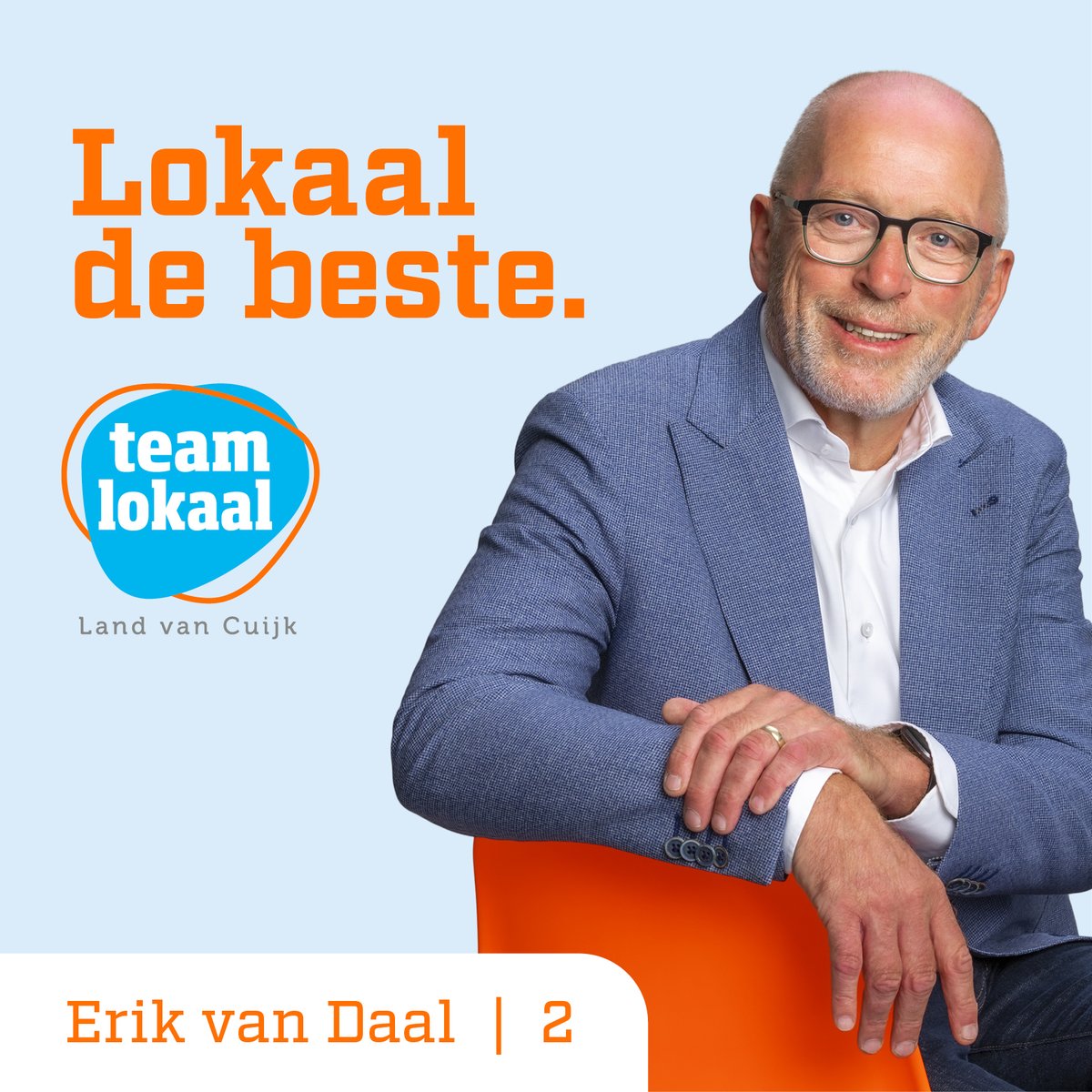 LokaalTeam's tweet photo. Onze top 5 – de kandidaten in beeld!
Dit zijn onze teamleden die de stem gaan zijn voor het belang van alle dorpen in het Land van Cuijk.  Op de website staat uiteraard de volledige kieslijst gepresenteerd! https://t.co/cls6pHP2Qe https://t.co/DyyHOgSvfA