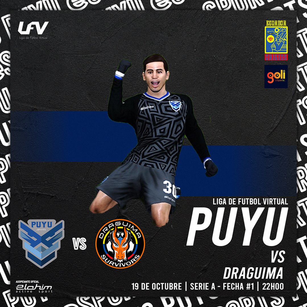 HOY JUEGA <a href="/PuyuEsports/">PUYU ESPORTS</a>  vs @SurvivorsECU  en la liga de  <a href="/GoliTV/">Goli.tv</a>