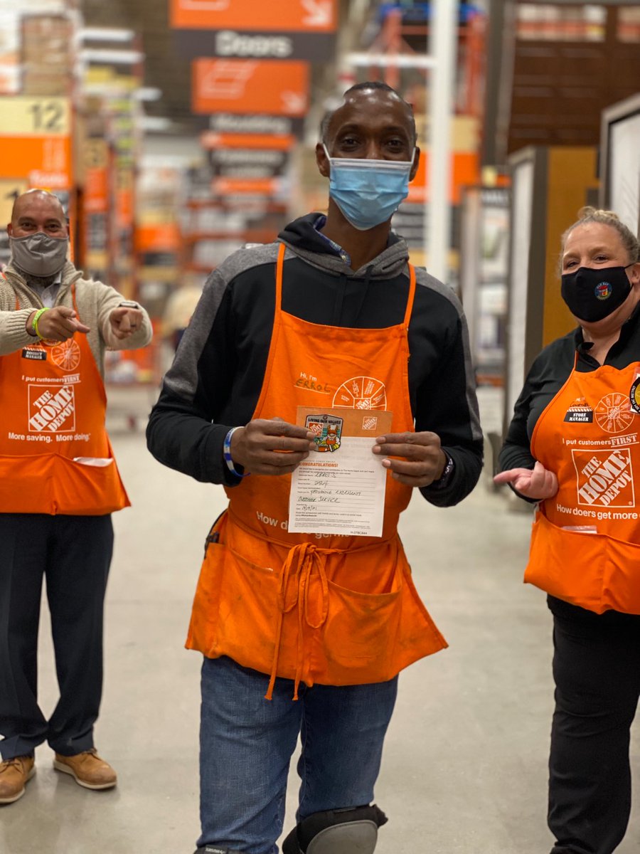 Recognizing Errol for providing Excellent Customer Service