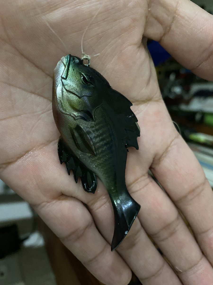 I think this lil guy really wanted that <a href="/CatchCompany/">CatchCompany</a> 10,000 fish “Headhunter”. <a href="/JoSandoval09/">JoAnne</a> <a href="/rocketman087/">Athie Torres</a> @ggustavo223 <a href="/MysteryTackleBx/">Mystery Tackle Box</a> <a href="/Man_I_Fish/">Mr. Bank Yanker</a> <a href="/lapbass/">MarkE</a> @TBassProfessor <a href="/BassTamer/">Dean</a> <a href="/techguyfishing/">Tech Guy Fishing</a> <a href="/fishingWbecca/">Fishing With Becca</a> <a href="/FishinWithFlair/">Andrew Flair</a> <a href="/LoadedForBass/">Loaded For Bass</a> <a href="/Wired2Fish/">Wired2Fish</a>