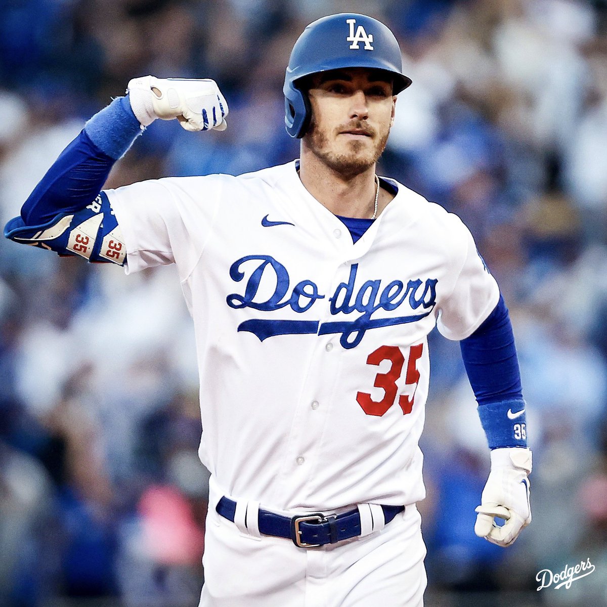 Dodgers's tweet photo. Saved by the Belli. https://t.co/gQ04H1GOMh