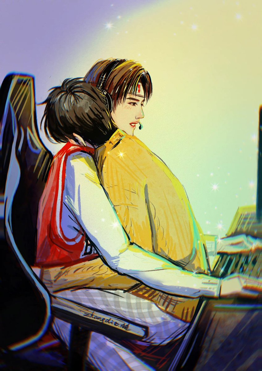 BoXiaoCNSub's tweet photo. Baby, I’ll go to bed after this round 

Cr Zhangdi頔哒頔 https://t.co/ea9V059e58