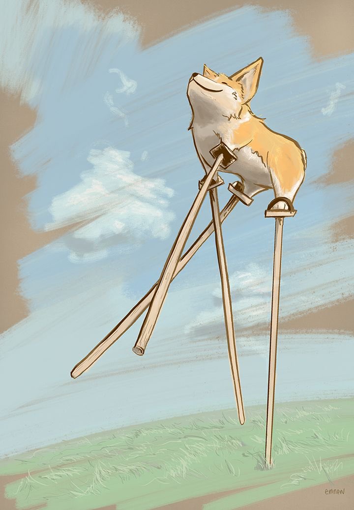 corgi_zero's tweet photo. Do you think she’d let me borrow those stilts? #ShortDogProblems
Today’s mantra: I am happier than a corgi on stilts 🤣🤣🤣 https://t.co/LqON9tGCvS