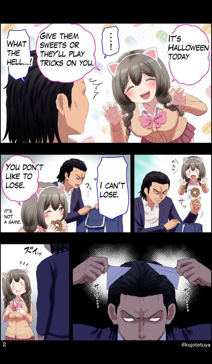 The man who doesn't want to lose in Halloween 