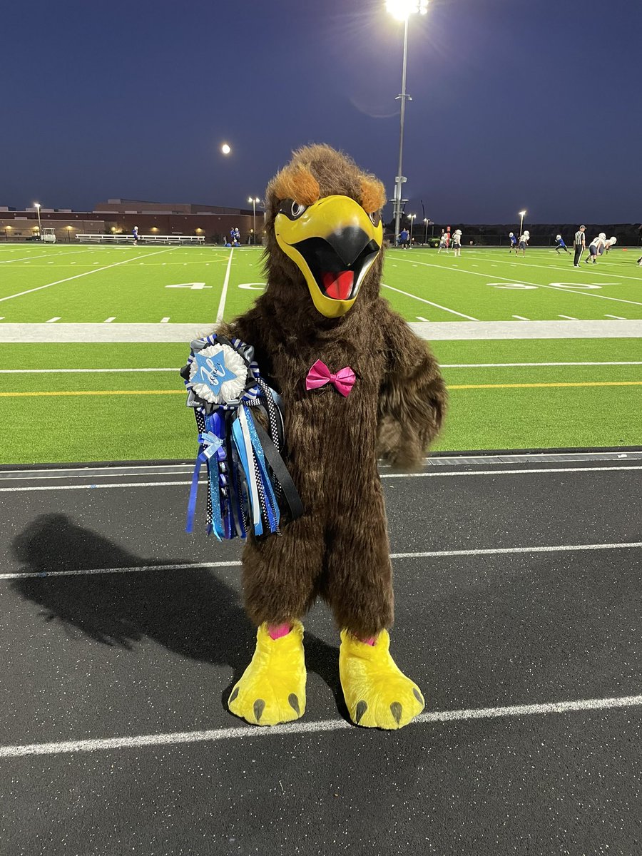 HawksCheer21's tweet photo. What a fun night cheering for the Hawks! @ProsperHaysMS https://t.co/k4Vzjjoj1t