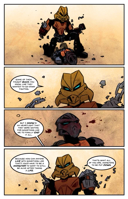 https://t.co/w3Oyxzv6tS
#bionicle #comics 