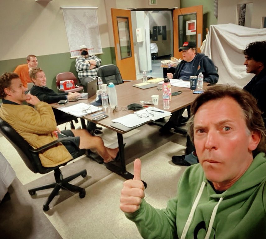 ErikStolhanske's tweet photo. Good to be back in the room with the @brokenlizard crew. https://t.co/cxCuaAqXQ8