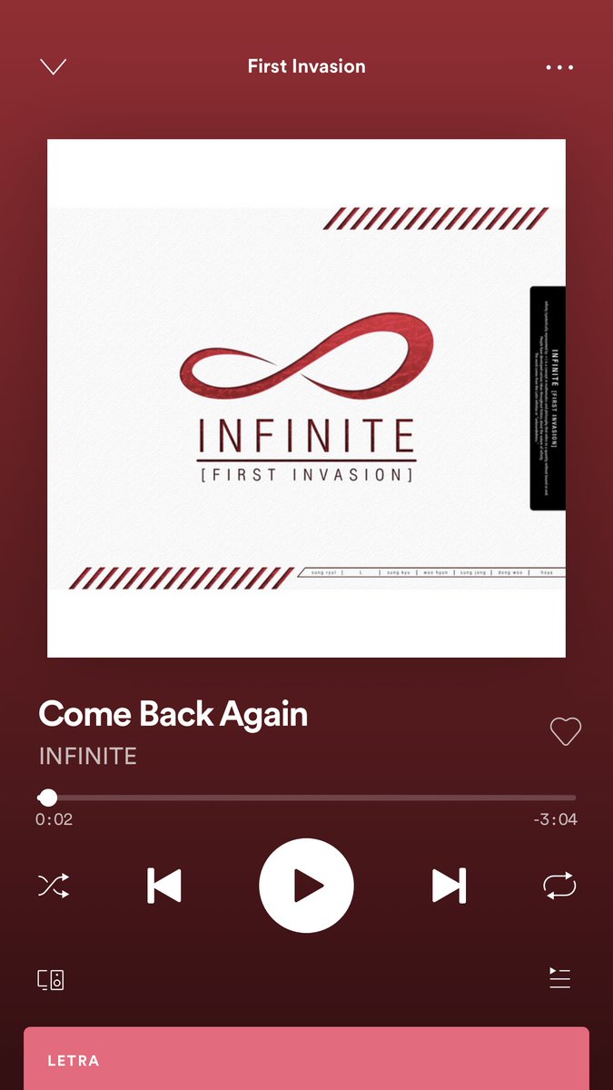 OnlyOnebOss_twt's tweet photo. ㅤ 🎶ㅤjust ɯαnt t𝐎 : 𝕡𝕝𝕒𝕪 𝕞𝕪 𝕞𝕦𝕤𝕚𝕔 ( #Thannie )‣ #FirstInvasion
Terminando mis actividades diarias me uní al #InfiniteStreamParty
Por supuesto que soy #TeamComeBackAgain y es que no me puedo quitar de la cabeza esta tremenda joya. https://t.co/EE0qnql4CG