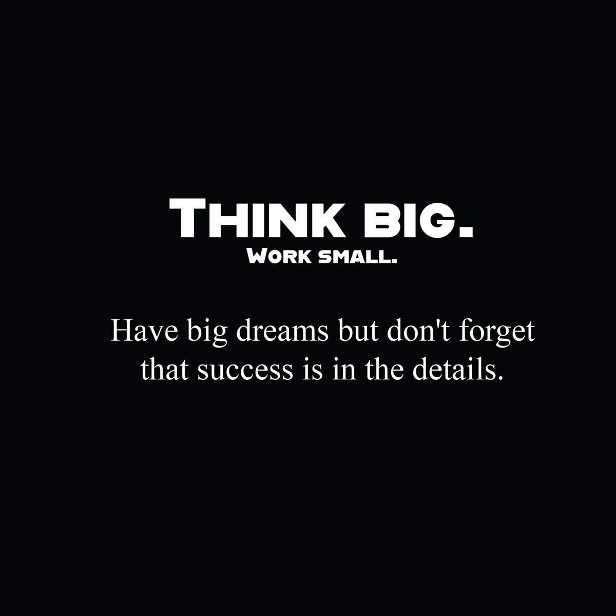 1erichayes's tweet photo. Success is in the details. Don't forget to take care of the little things before moving forward. #PainProcessPurpose #MotivationalSpeaker #DetailsMatter https://t.co/vZHejqL0Vp