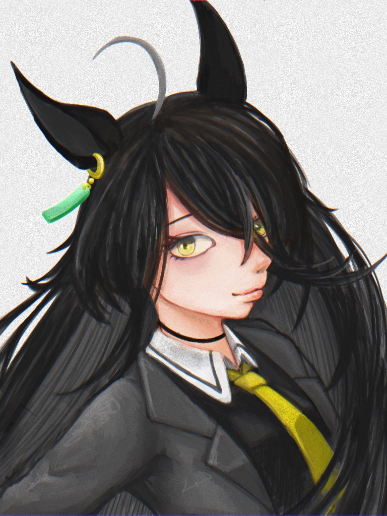 出ますように🙏
 #ウマ娘 #マンハッタンカフェ