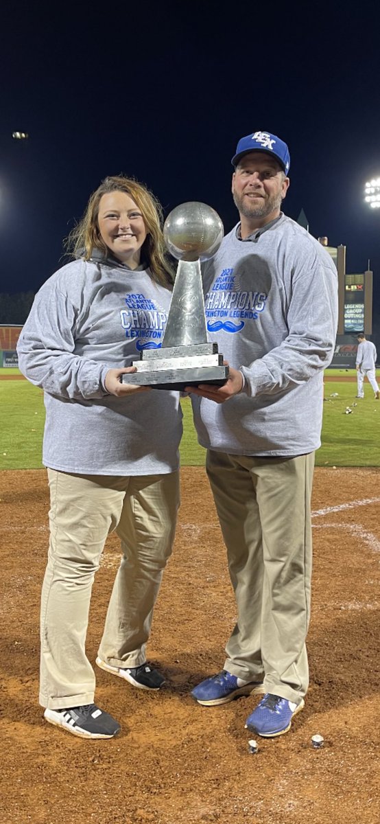 isaac_tony3's tweet photo. Well she got to be the AT for the Lexington legends this year and now she gets to be part of a Championship Team. I don’t usually post anything like this but I am happy she gets to do what she loves to do. https://t.co/rgJOCIjP5f