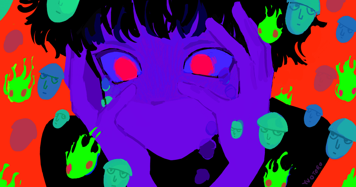 yvotoro's tweet image. mob, mob!