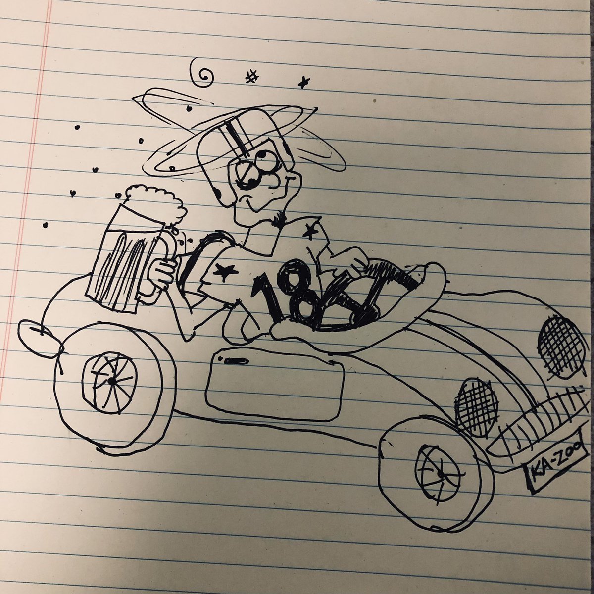 badkaratemovie's tweet photo. Artist rendering of Dallas Cowboy Ron Kazoo prior to DUI arrest. #ronkazoo @corbydavidson @SportsSturm https://t.co/AsSkiLgh0z