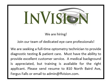 InVisionFergus's tweet photo. We are hiring! Join our team of dedicated eye professionals! We are looking for a full-time optometry technician to provide diagnostic testing and patient care.
#optometryjobs #ffvision #hiring #joinourteam #sightsavers #eyedoctor #optometry #optometrist #nowhiring #applynow https://t.co/XYrFJ4Oa4y
