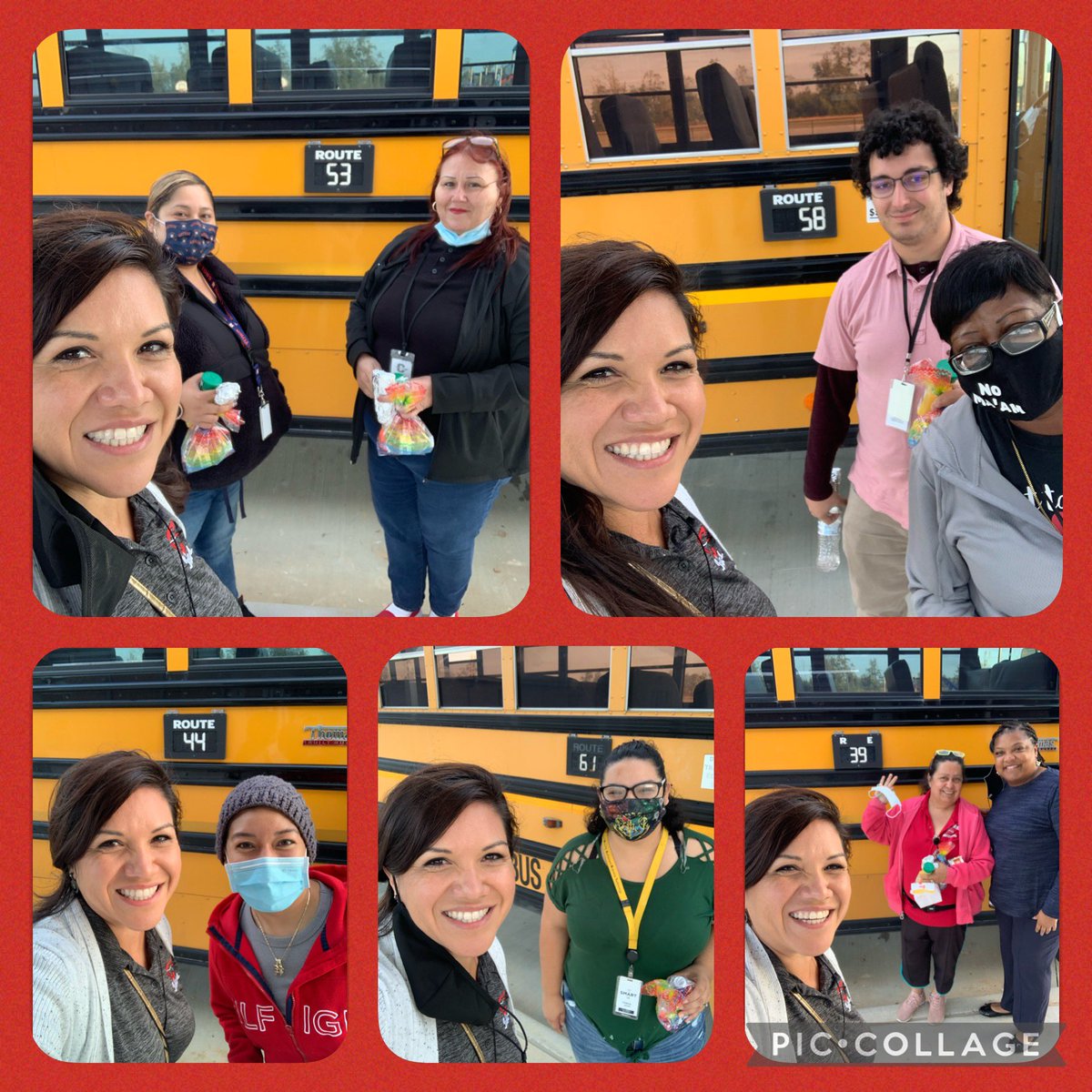 PineBurrCISD's tweet photo. Today we gave a small token of appreciation to our fabulous bus drivers!! They do a great job in getting our students to school and back home safely! 🚍🚌🛑🚸❤️🌲🌮🍩 #just4kids @AnastasiaMacke2 @ClauThomas11 @doc_sanford https://t.co/C5FOQDUTyR