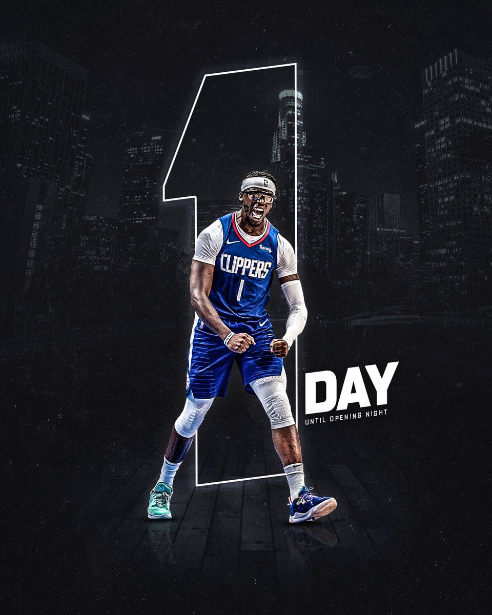 LAClippers's tweet photo. 1 day until Opening Night! https://t.co/FV6tLAc51e