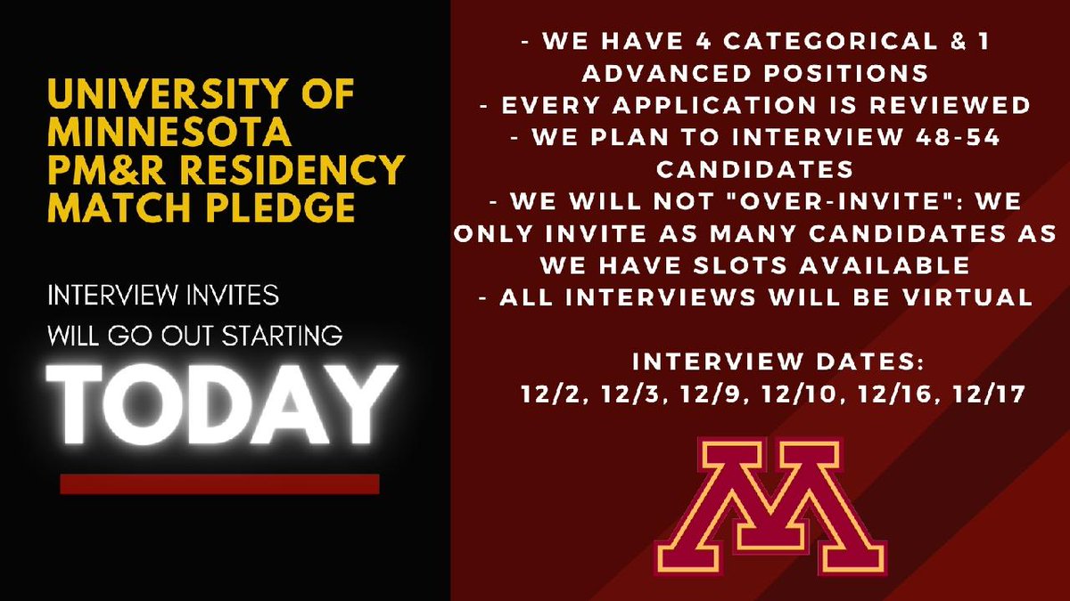 University of Minnesota PM&R Residency Program tweet media